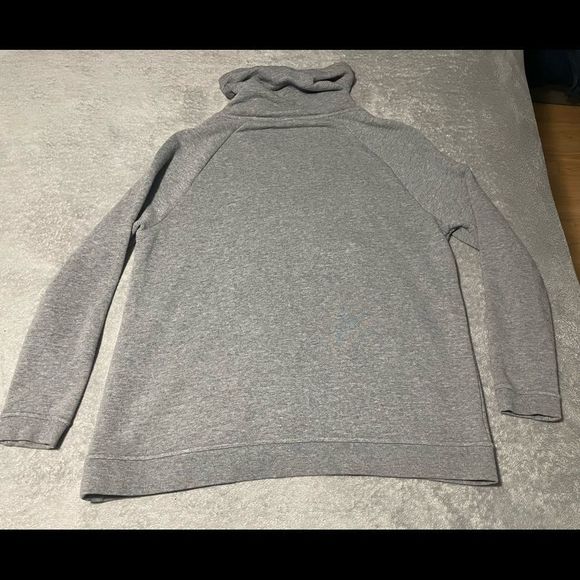 Nike sportswear modern funnel neck sweatshirt size M fits L grey VGUC - Picture 5 of 11